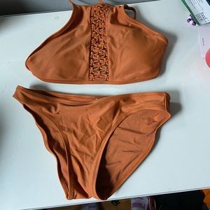Aerie halter bikini never been worn